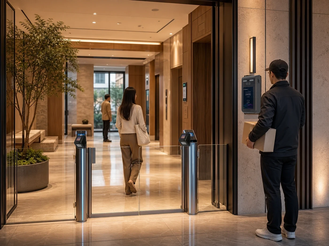 Residents, guests, couriers — and no shared buzzer code